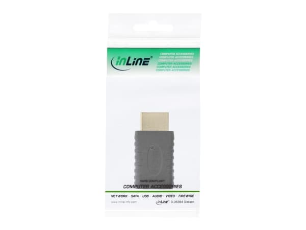 InLine 17691G, HDMI A male, HDMI C, Sort