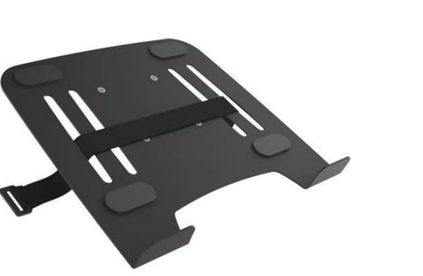 InLine 4043718210688, Armstativ för bärbar dator, Svart, Stål, 75 x 75 mm