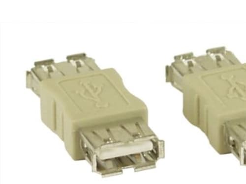 InLine 33300, USB 2.0 A female, USB A, Beige