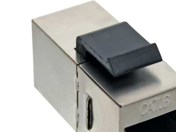 InLine 74206B, RJ45, RJ45, Svart, Silver