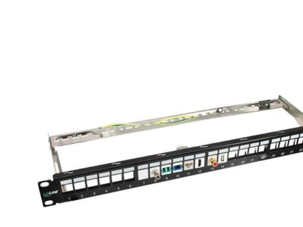 InLine 74206B, RJ45, RJ45, Svart, Silver