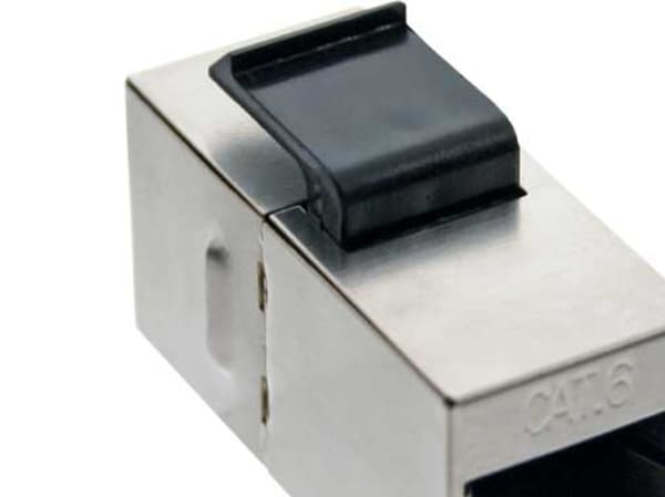 InLine 74206B, RJ45, RJ45, Svart, Silver