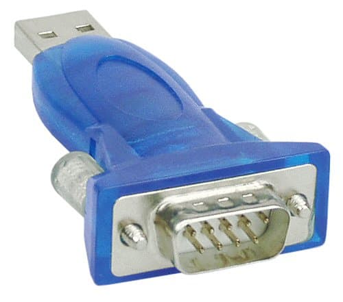 InLine 4043718053391, USB 1.1, VGA, 0,8 m, Blå