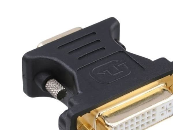 InLine 17790P, VGA (D-sub) HD hann, VGA, Sort
