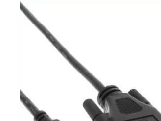 InLine 17474P, 0,5 m, HDMI Type C (Mini), DVI, Hankjønn, Hankjønn, Gull