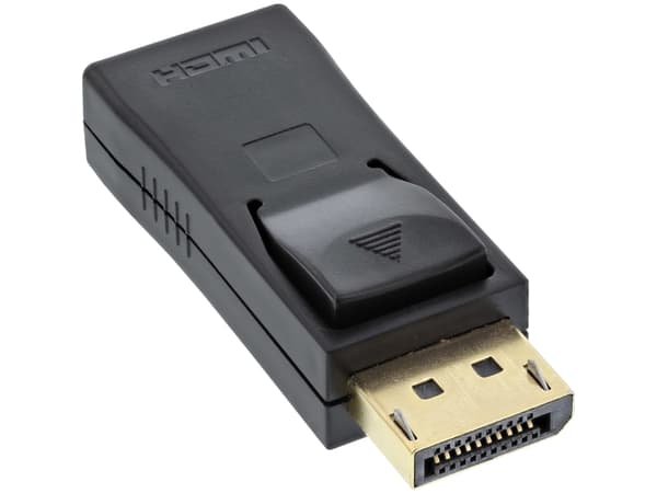 InLine 17198J, DisplayPort male, HDMI, Sort