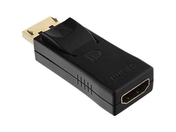 InLine 17198J, DisplayPort male, HDMI, Sort