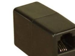 InLine 69999, RJ12 female, RJ12, Sort