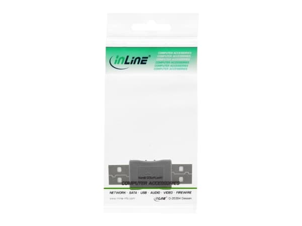InLine 4043718014118, USB 2.0, USB 2.0, Han/han, Sort