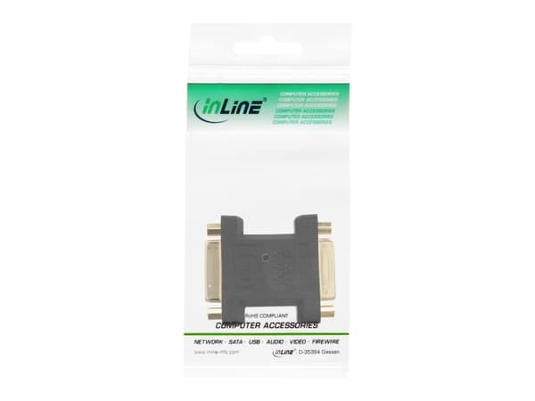 InLine 4043718200269, DVI-I 24+5, DVI-I 24+5, Sort