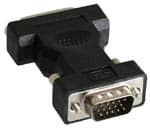 InLine 17790, VGA (D-sub) HD hann, HD15 M, Sort