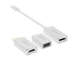 Miniatyrbild 1 av 5: InLine 64109S, 3.2 Gen 2 (3.1 Gen 2), USB Type-C, 3840 x 2160 pixlar