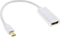 Miniatyrbild 5 av 5: InLine 17193K, 0,15 m, Mini DisplayPort, HDMI Typ A (Standard), Manlig kontakt, Kvinnlig kontakt, Guld