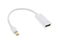Miniatyrbild 2 av 5: InLine 17193K, 0,15 m, Mini DisplayPort, HDMI Typ A (Standard), Manlig kontakt, Kvinnlig kontakt, Guld