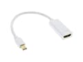 Miniatyrbild 1 av 5: InLine 17193K, 0,15 m, Mini DisplayPort, HDMI Typ A (Standard), Manlig kontakt, Kvinnlig kontakt, Guld