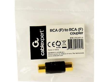 Cablexpert - Kopplingsdon för video / ljud - RCA hona till RCA hona