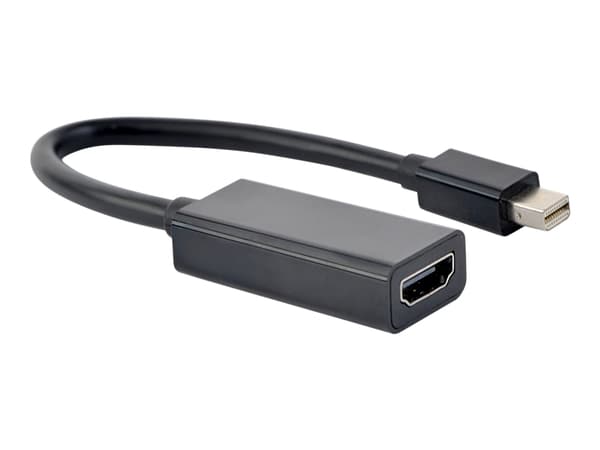 Cablexpert - Video adapter - Mini DisplayPort hann til HDMI hunn - 15 cm - svart - 4K-støtte