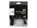 Miniatyrbild 3 av 5: Cablexpert - DisplayPort-adapter - Mini DisplayPort (hane) till DisplayPort (hona) - DisplayPort 1.2 - 15 cm - stöd för 4K - svart