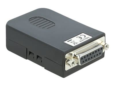 Delock - VGA-adapter - 15 pin D-Sub (DB-15) (hunn) til 16 pin terminal block - tommelskruer