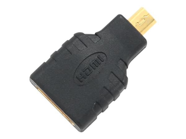 Gembird - HDMI-adapter - 19 pin micro HDMI Type D hane till HDMI hona