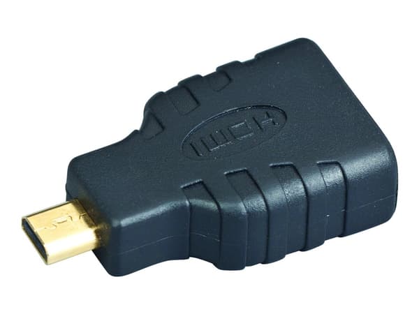 Gembird - HDMI-adapter - 19 pin micro HDMI Type D hane till HDMI hona