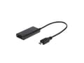 Miniatyrbild 4 av 5: Cablexpert A-MHL-002 - Adapter för video / ljud - HDMI, Mikro-USB typ B (endast ström) hona till mikro-USB typ B hane - 16 cm