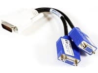 HP - VGA-kabel - DMS-59 (hane) till HD-15 (VGA) (hona) - svart - för Quadro NVS 280, NVS 290, NVS 440; Quadro4 280 NVS