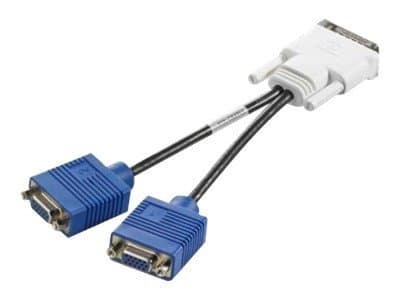 HP - VGA-kabel - DMS-59 (hane) till HD-15 (VGA) (hona) - svart - för Quadro NVS 280, NVS 290, NVS 440; Quadro4 280 NVS