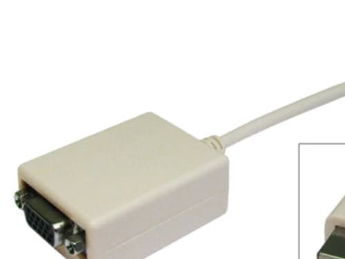MicroConnect - VGA-adapter - Mini DisplayPort (hann) til HD-15 (VGA) (hunn) - 15 cm