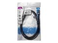 Miniatyrbild 4 av 5: DELTACO USBC-DP200 - DisplayPort-kabel - 24 pin USB-C (hane) till DisplayPort (hane) - 2 m - stöd för 4K - svart