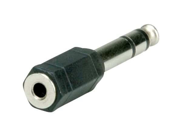 ROLINE 11.09.4444, 6.35mm, 3.5mm, Sort
