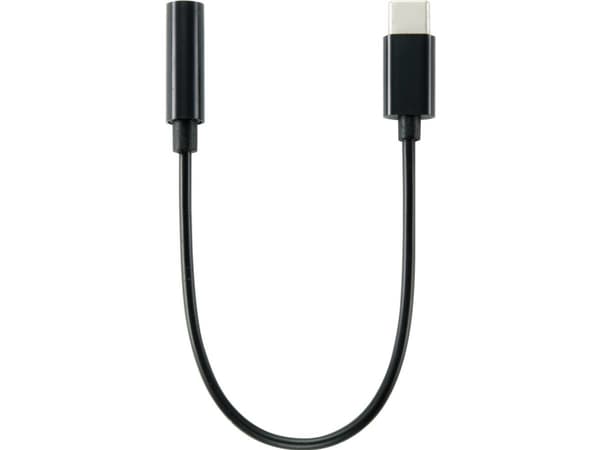Renkforce RF-4495284, 3.5mm, Hunkjønn, USB, Hankjønn, 0,15 m, Svart