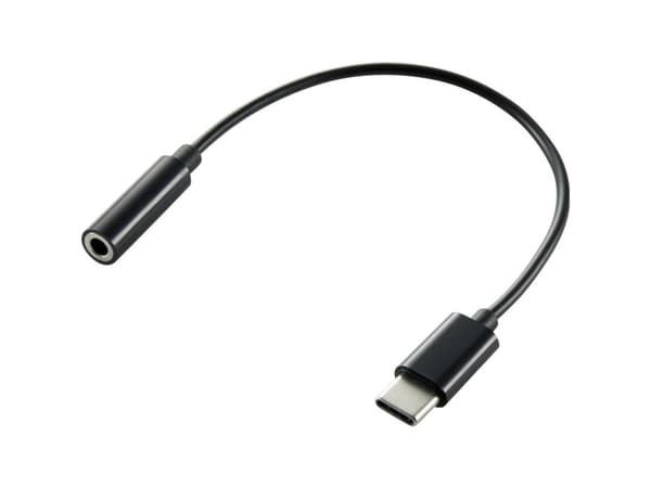 Renkforce RF-4495284, 3.5mm, Hunkjønn, USB, Hankjønn, 0,15 m, Svart