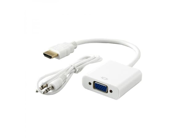 SBOX AD.HDMI-VGA+A, HDMI Type A (Standard), VGA (D-Sub) + 3.5mm, Hankjønn, Hankjønn/hunkjønn, Rett, Rett