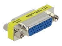 Delock - Seriell hann-hunnveksler - DB-26 (hunn) til DB-26 (hunn) - tommelskruer