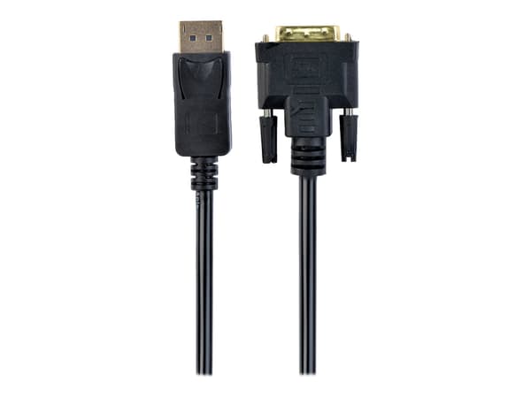 Cablexpert CC-DPM-DVIM - Näytön kaapeli - DisplayPort (han) til DVI-D (han) - 1.8 m - formet - sortti