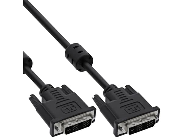InLine 1.5m HDMI A - DVI 18+1, 1,5 m, HDMI, DVI, Uros, Uros, 5 Gbit/s