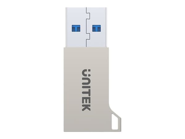 Unitek - USB-adapter - USB Typ A (han) till 24 pin USB-C (hun) - USB 3.1 - silver