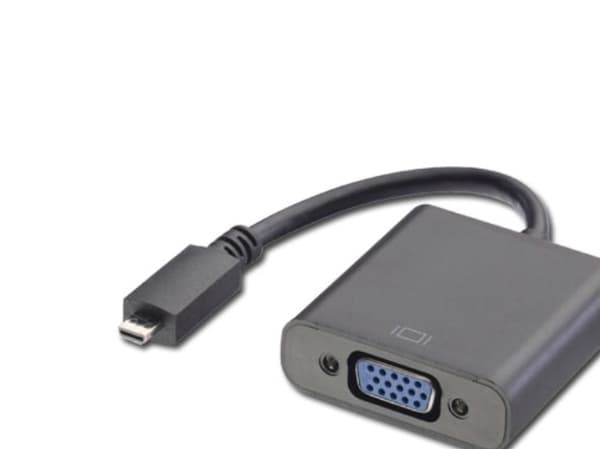 Lindy Micro HDMI/VGA Svart