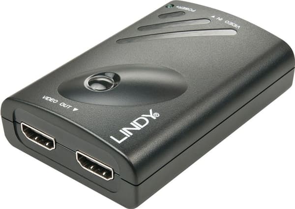 Lindy 38409 grensesnitt-hub DisplayPort Sort