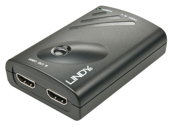 Lindy 38409 grensesnitt-hub DisplayPort Sort