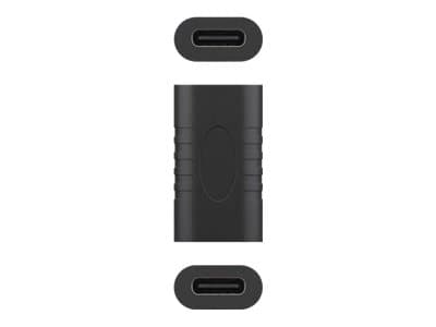 CoreParts - USB-adapter - 24 pin USB-C (hunn) til 24 pin USB-C (hunn) - 5 - 20 V - 2.25 A - svart