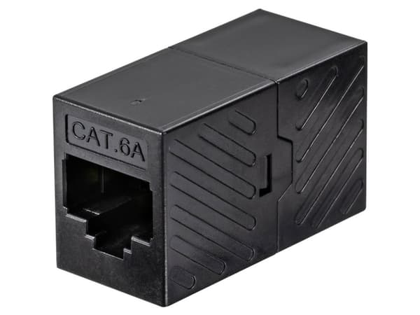Renkforce RF-4531570, RJ45, RJ45, Musta