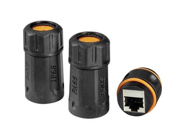 Renkforce RF-4531572, RJ45, RJ45, Sort, Oransje