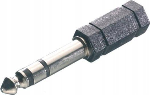 Vivanco 46066, 6.3mm, 3.5mm, Sort