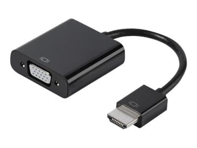 Vivanco CA HDVGA 11 - Videotransformator - HDMI - VGA - sort