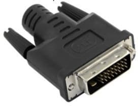 MicroConnect - Dummyplugg - DVI-D male - svart