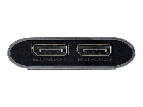 StarTech.com Thunderbolt 3 till Dual DisplayPort-adapter DP 1.4 - Dual 4K 60 Hz eller Single 8K/5K Thunderbolt 3 till DP-adapter - TB3 till 2x Displa