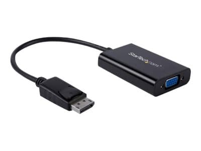 StarTech.com DisplayPort to VGA Adapter with Audio - 1920x1200 - DP to VGA Converter for Your VGA Monitor or Display (DP2VGAA) - DisplayPort / VGA-ad