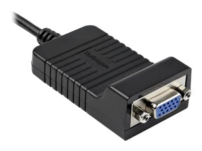 StarTech.com DP2VGA videokabelkobling 0,08 m DisplayPort VGA (D-Sub) Sort